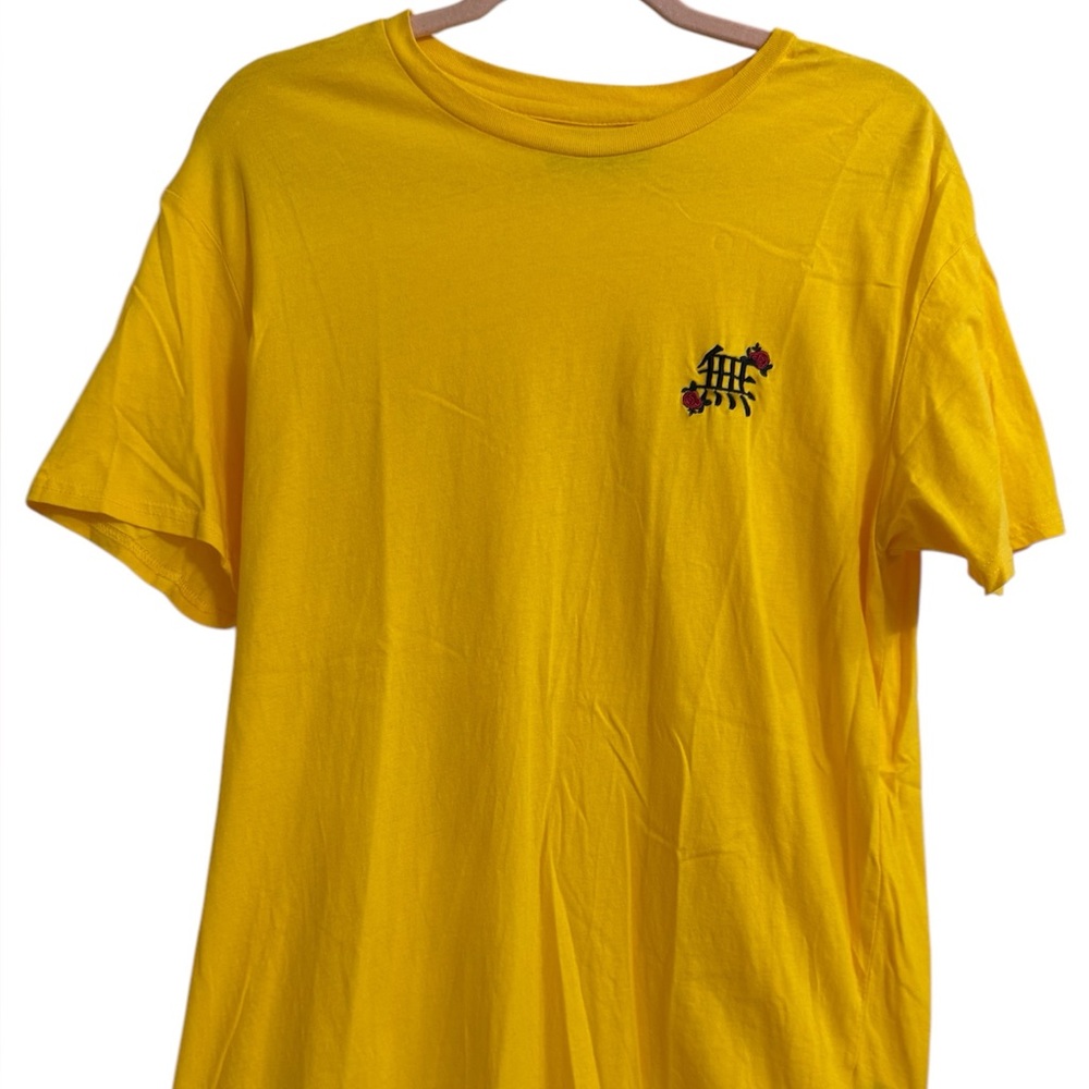 Men’s PacSun Japanese Writing Embroidered T-shirt